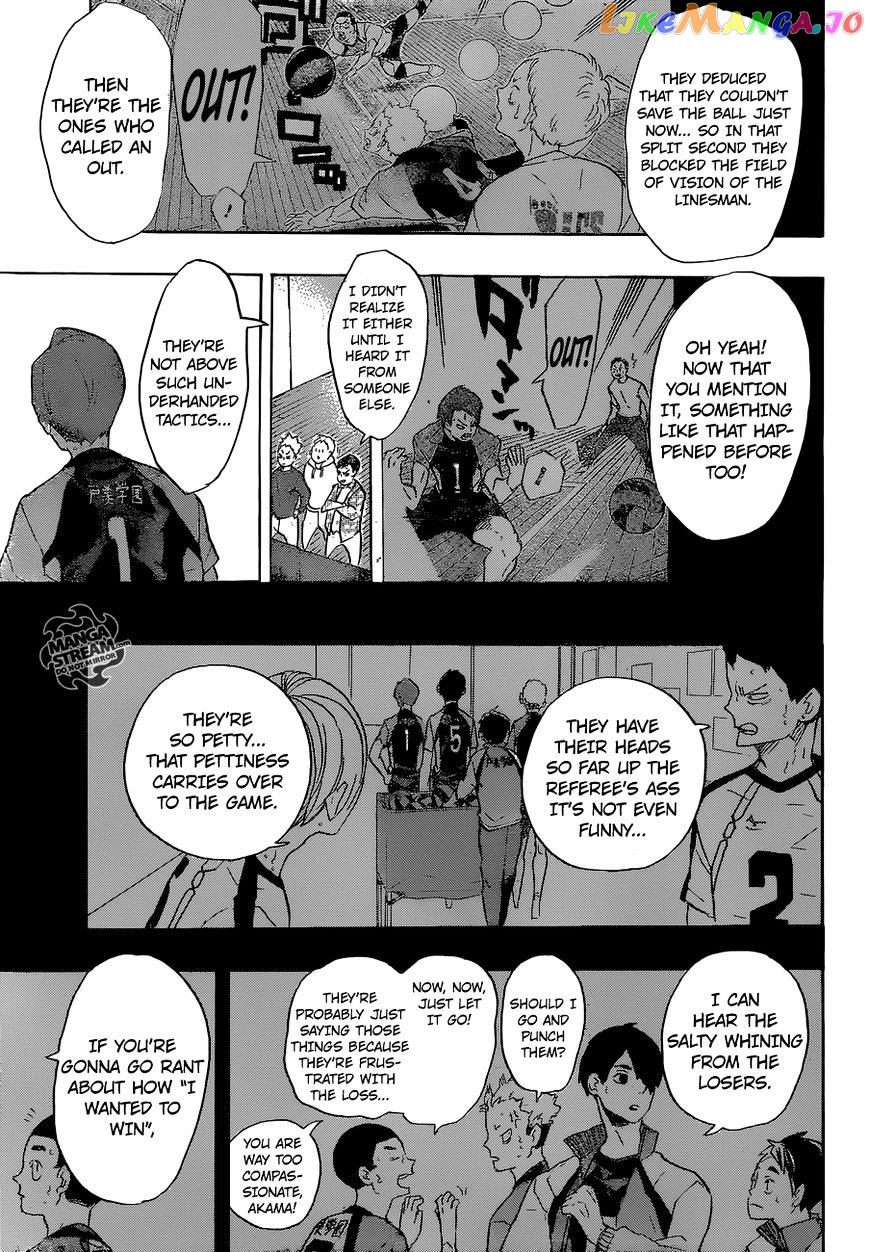 Haikyuu!!, Chapter 203 image 16
